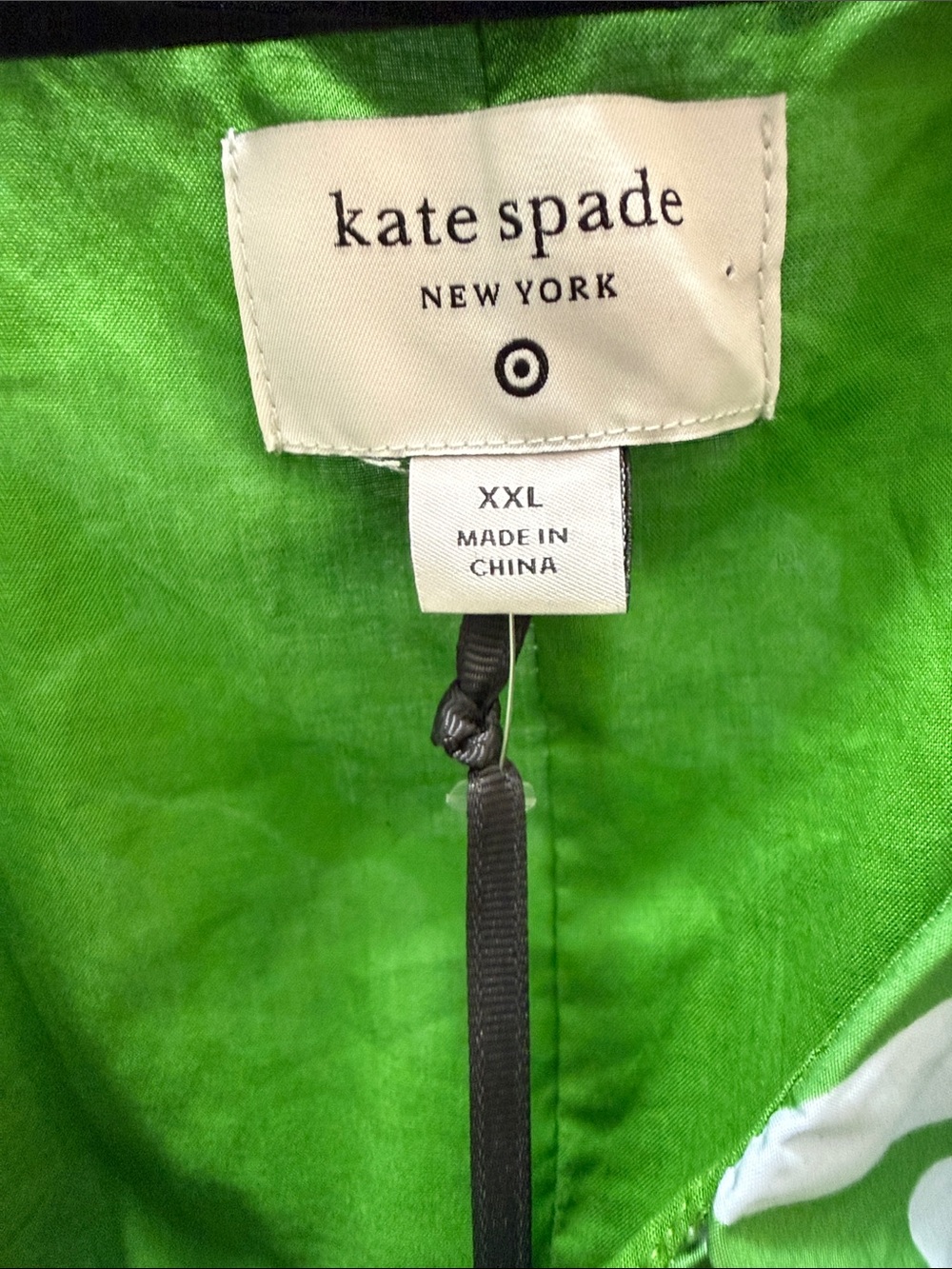 Label Inside Green Lined Garment